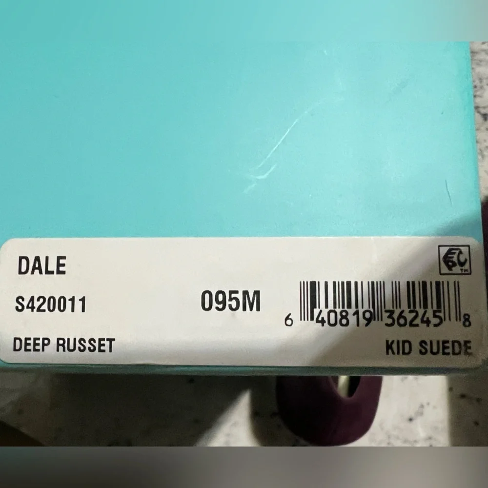 NEW Kate Spade New York Deep Russet Dale Pump with Kitten Heel - Size 9.5